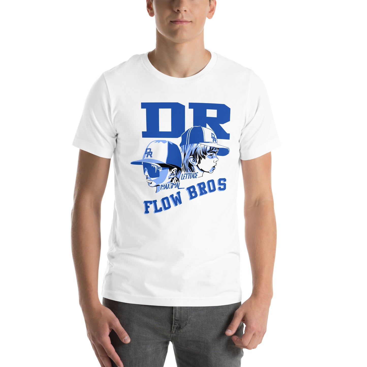 Flow Bros DR White 9U - Unisex t-shirt