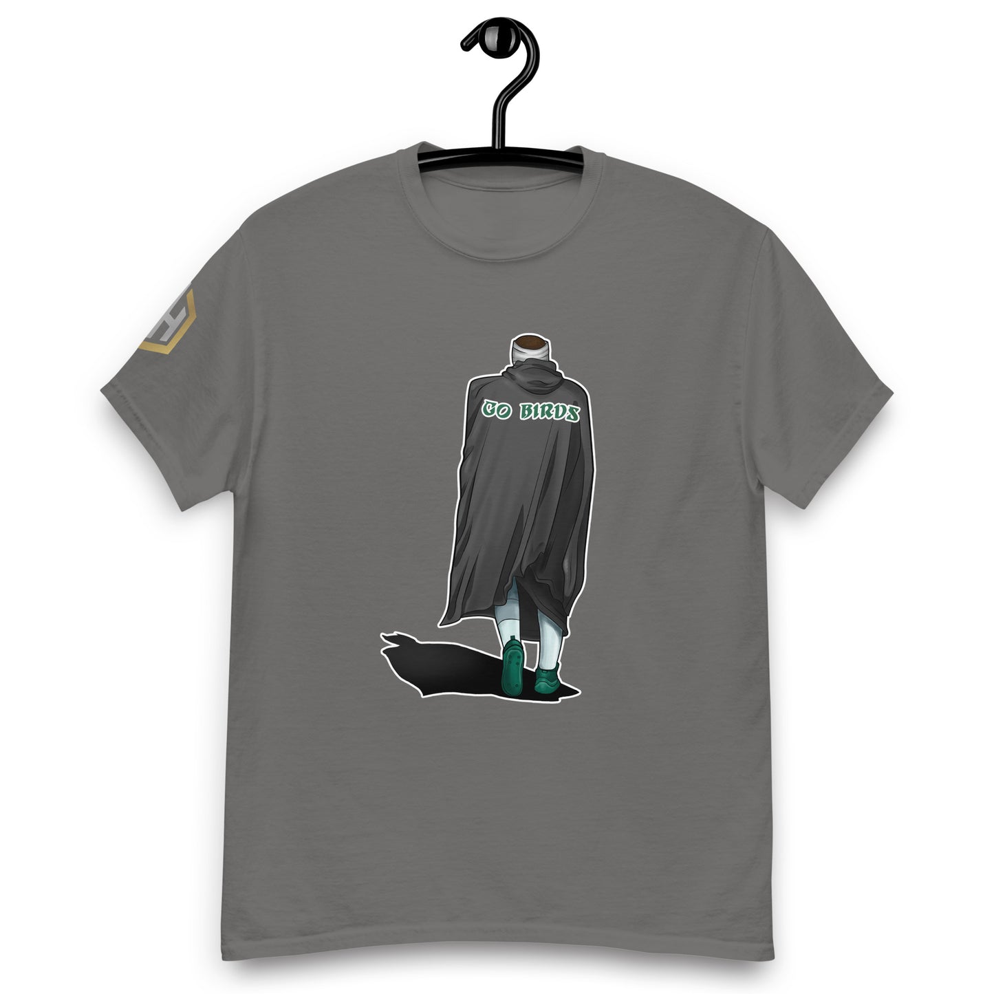 GO BIRDS! GREEN KNIGHT RISES -  Men's classic tee (HH logo on sleeve)