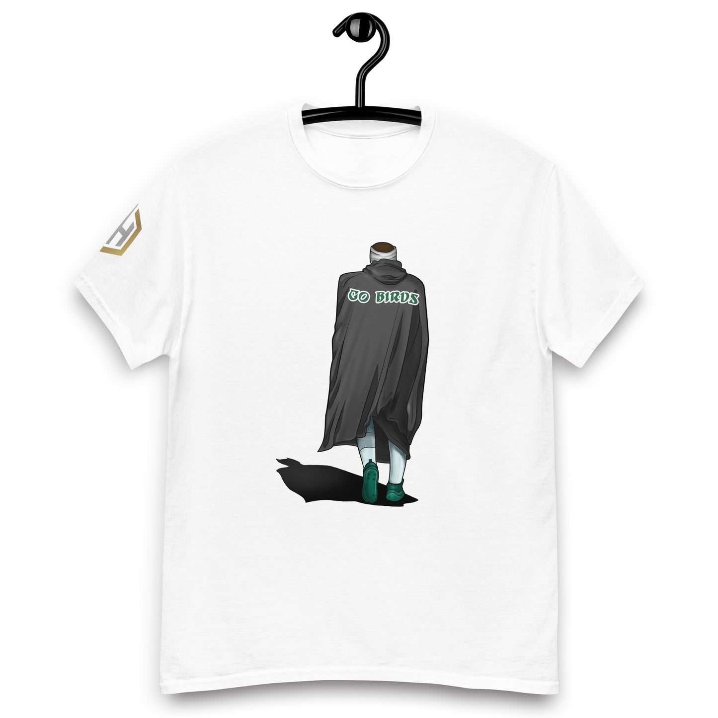 GO BIRDS! GREEN KNIGHT RISES -  Men's classic tee (HH logo on sleeve)