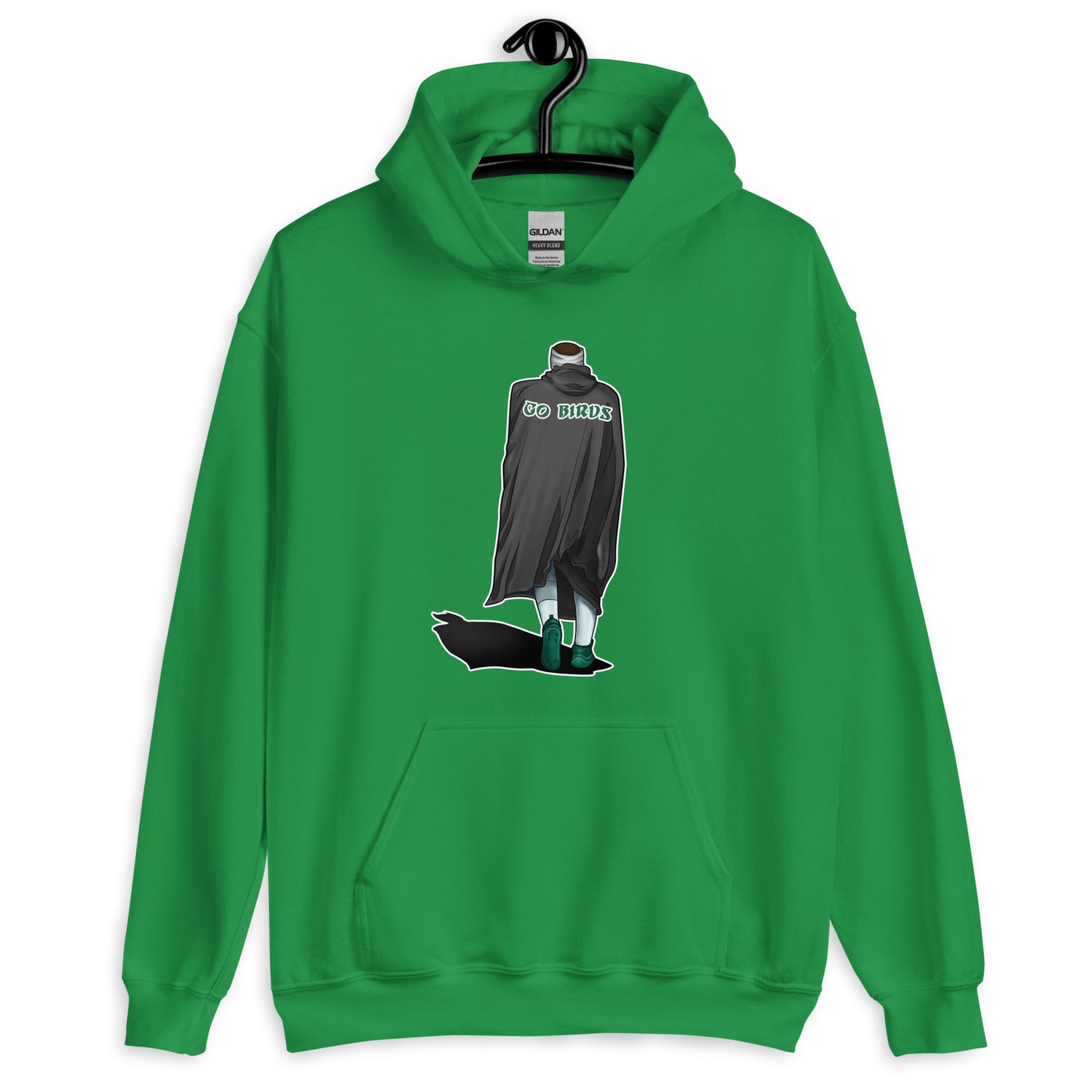 Go Birds!  Green Knight Rises Unisex Hoodie (Adult)