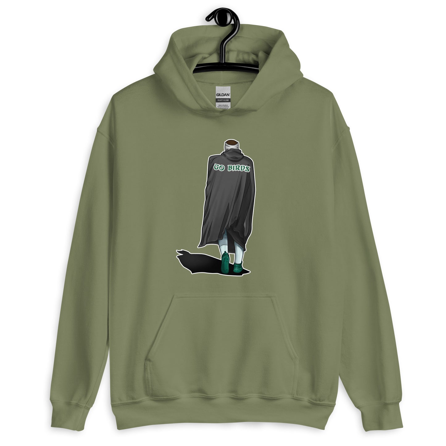 Go Birds!  Green Knight Rises Unisex Hoodie (Adult)